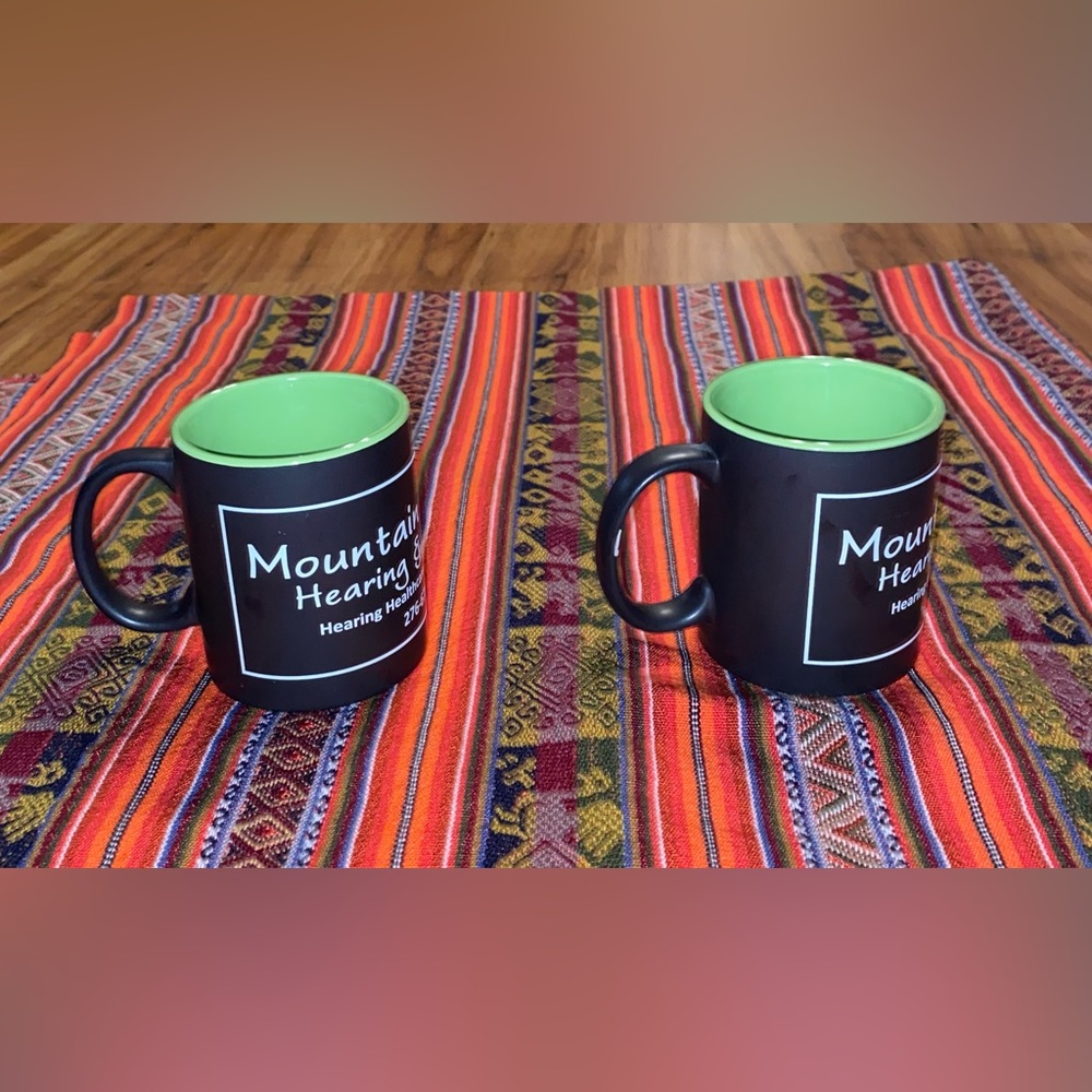 Unbranded Mugs With Advertisement (2 mugs)